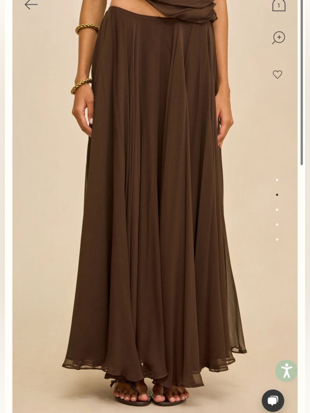 Cult Gaia Cosmea skirt size 4 BNWT